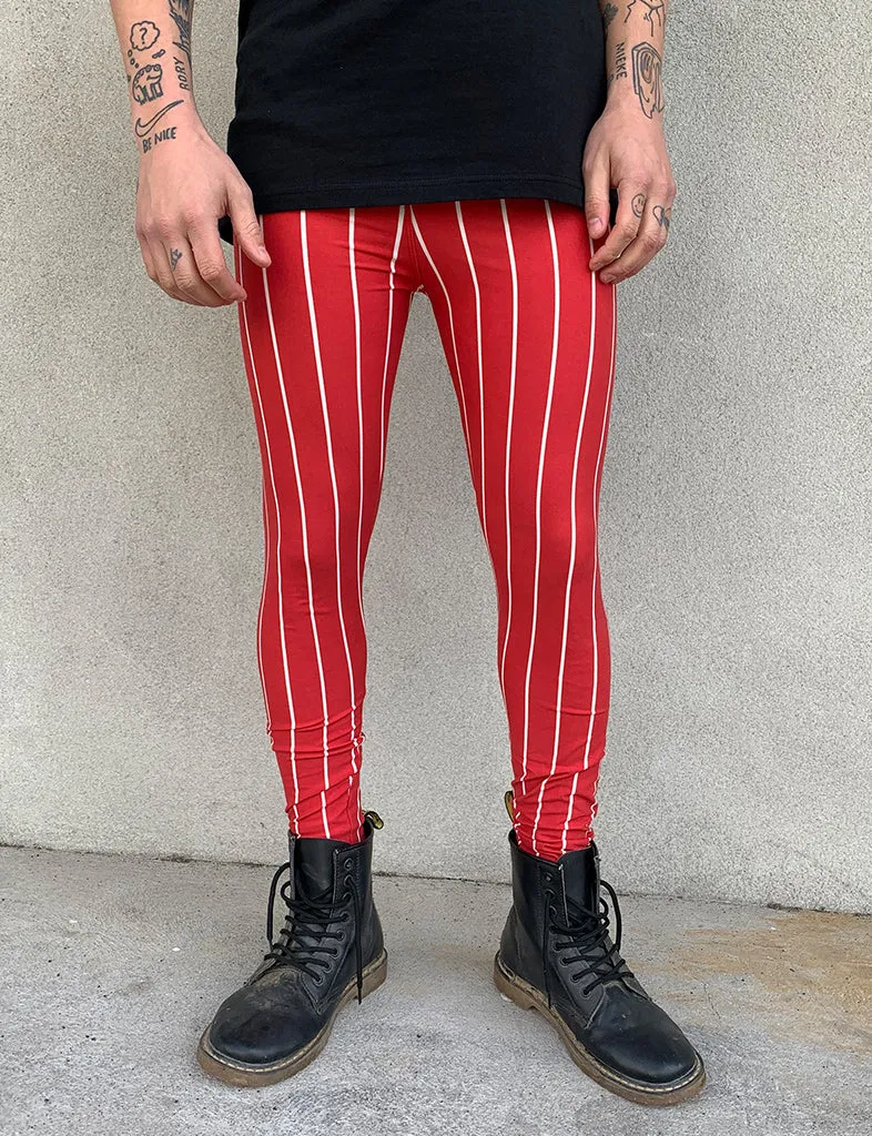DOOF MEGGINGS - RED STRIPE