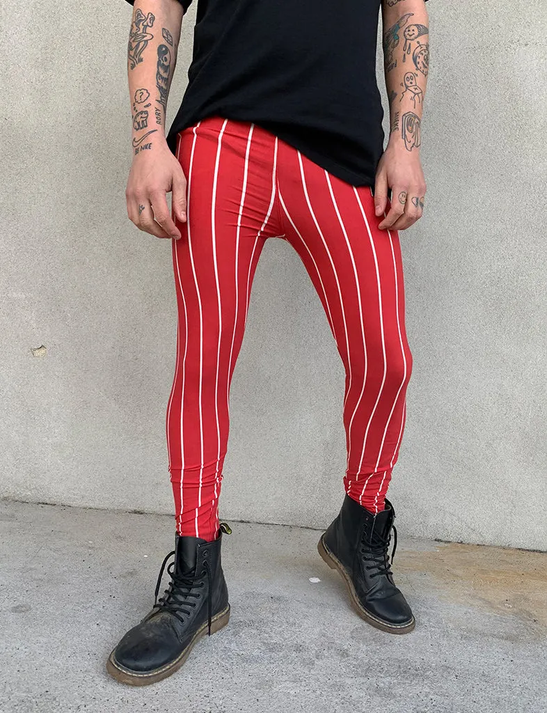 DOOF MEGGINGS - RED STRIPE