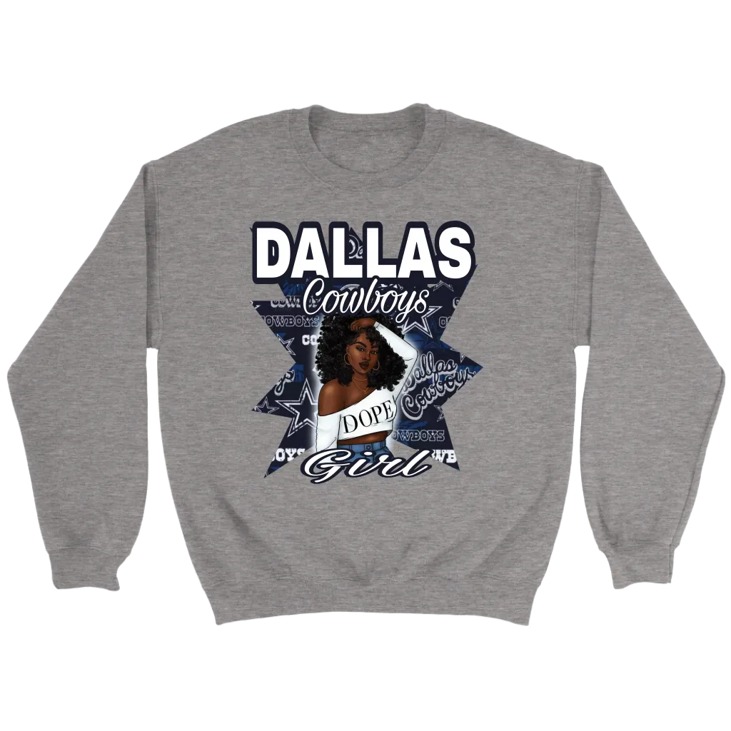 Dope Cowgirls | NFL Sweatshirt | Football | Crewneck