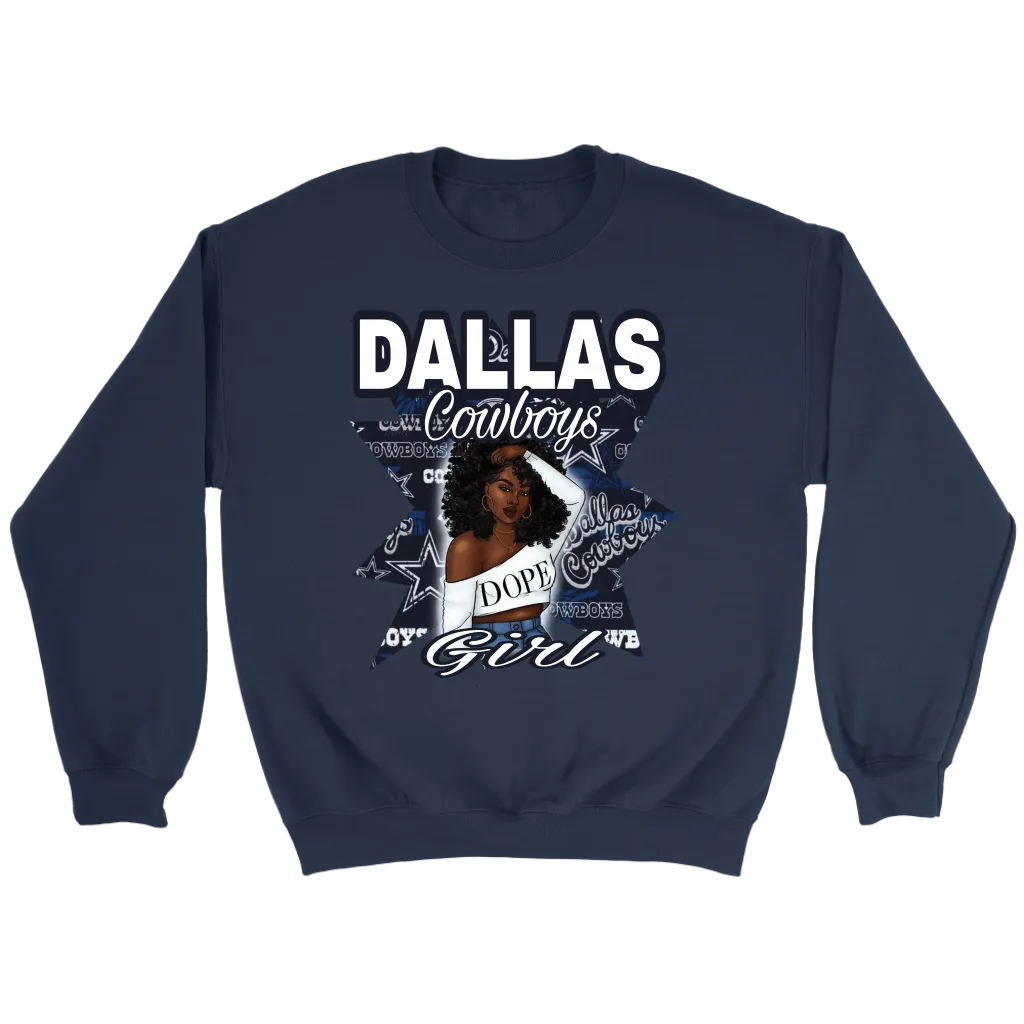 Dope Cowgirls | NFL Sweatshirt | Football | Crewneck