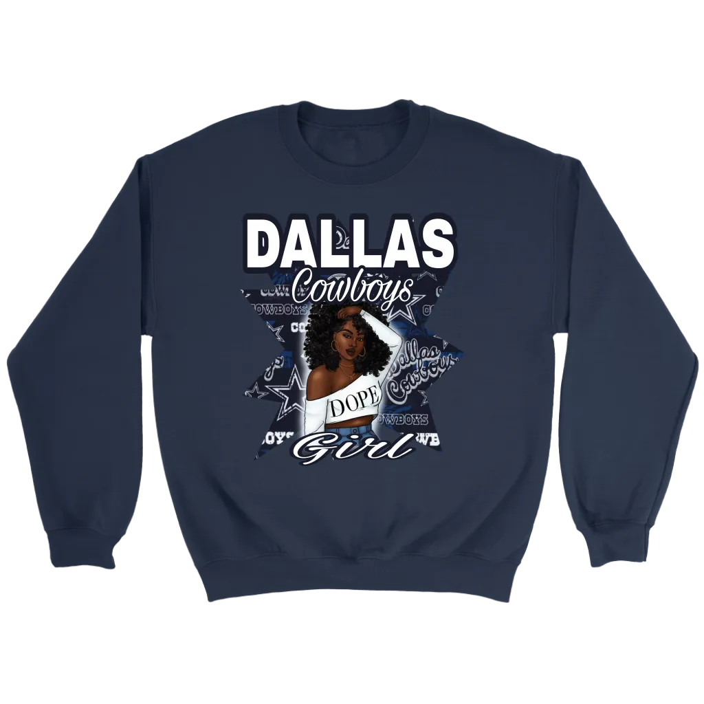 Dope Cowgirls | NFL Sweatshirt | Football | Crewneck