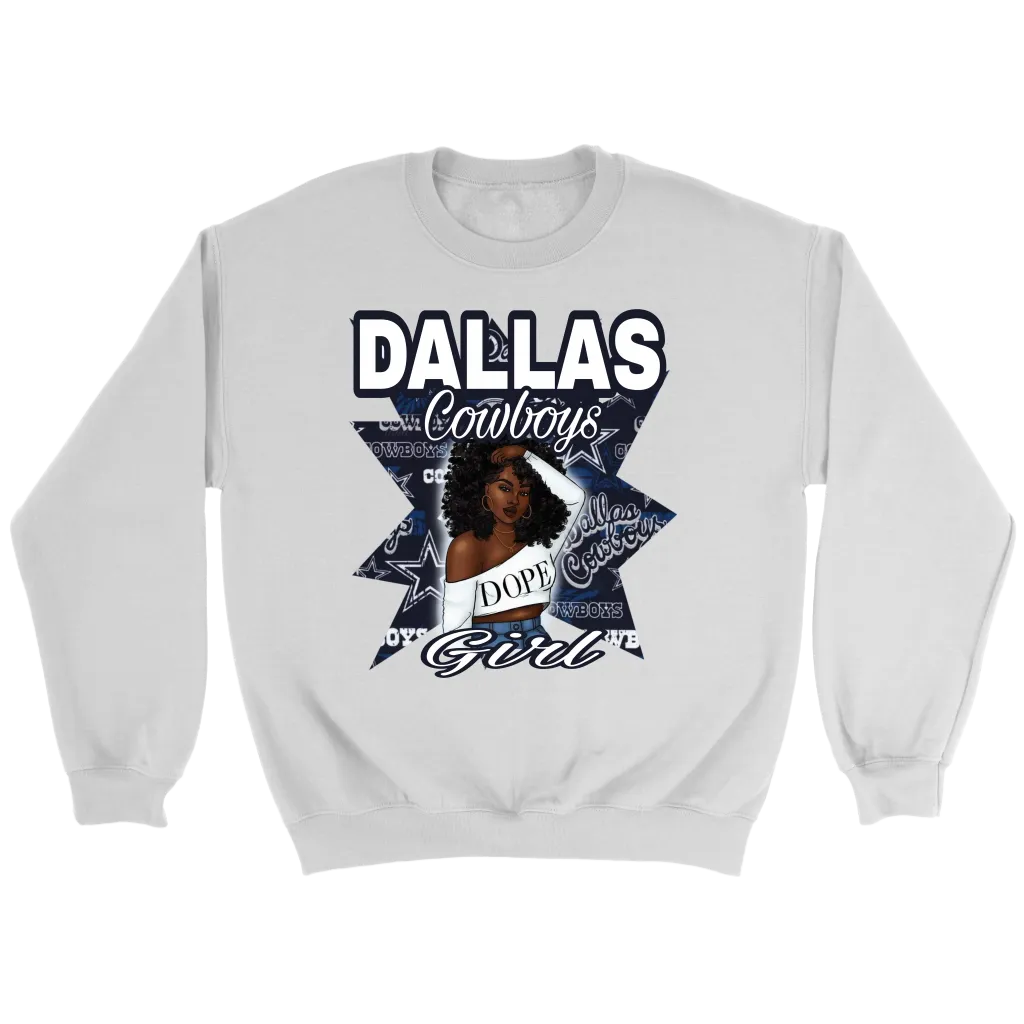 Dope Cowgirls | NFL Sweatshirt | Football | Crewneck