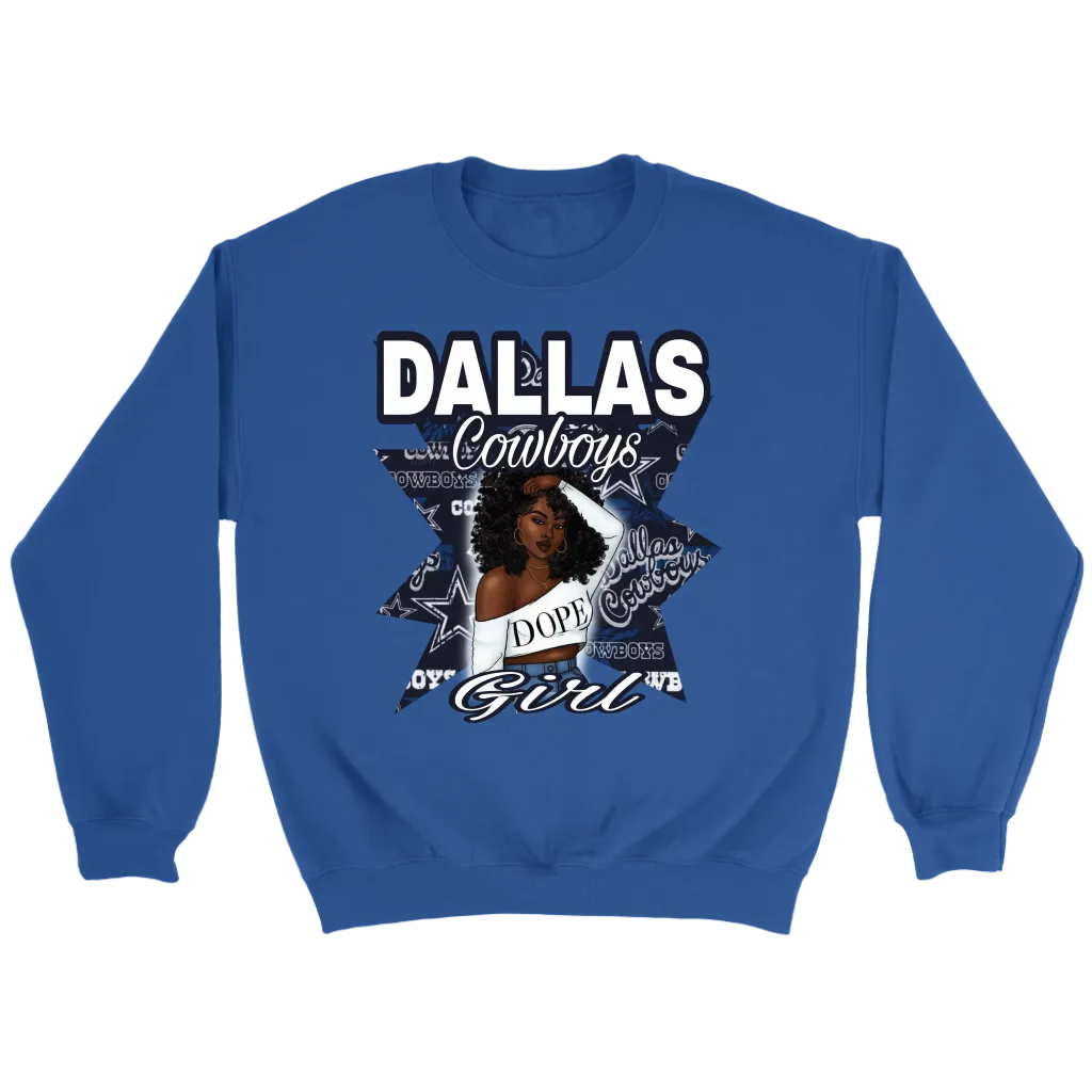 Dope Cowgirls | NFL Sweatshirt | Football | Crewneck