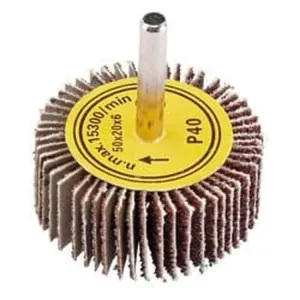 Draper Abrasive Flap Wheel, 50 X 20Mm, 40 Grit Dr-76456