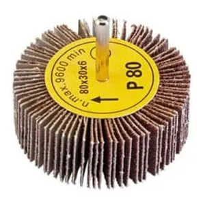 Draper Abrasive Flap Wheel, 80 X 30Mm, 80 Grit Dr-76467