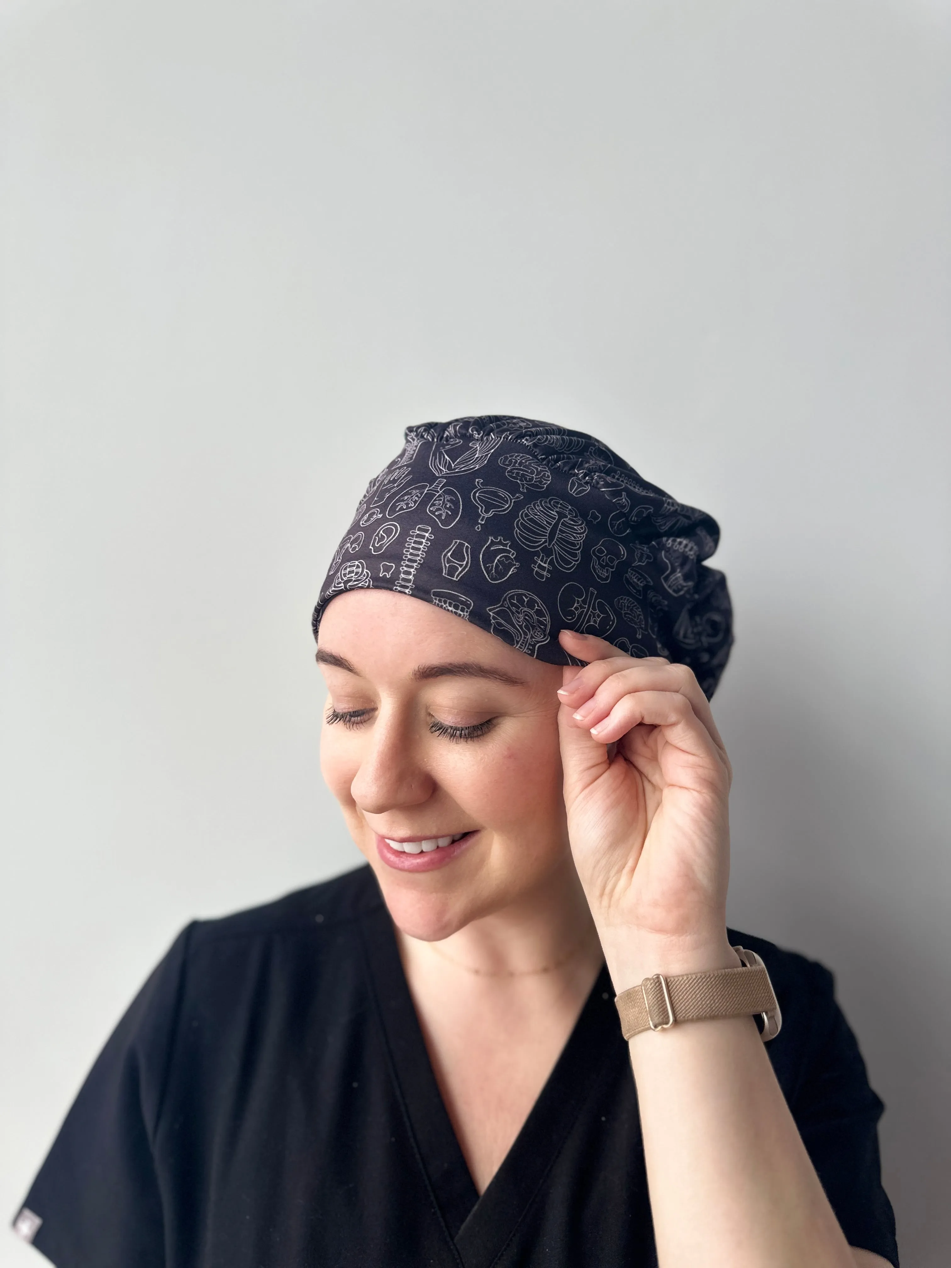 DuoStyle Scrub Hat - Anatomy