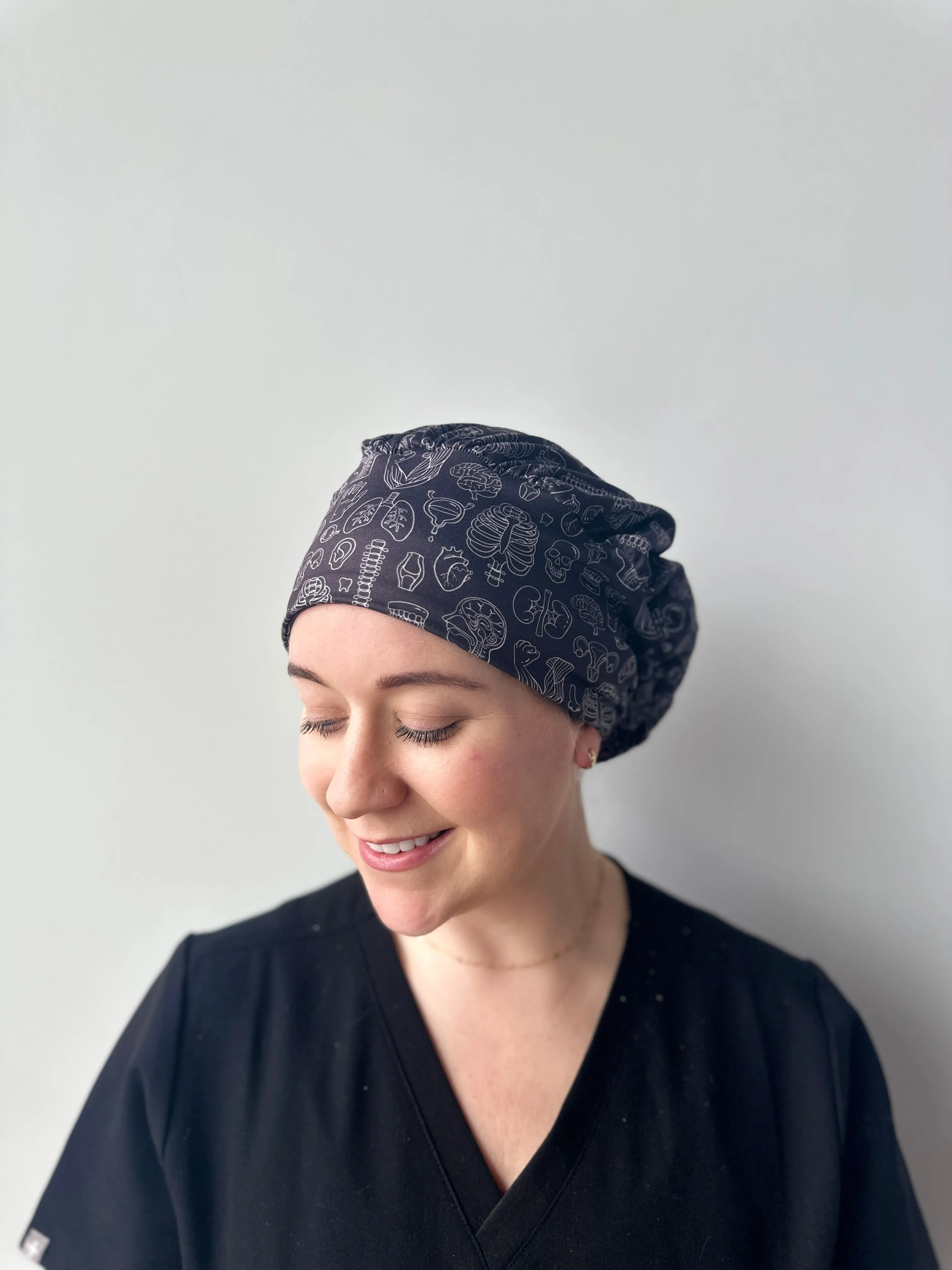 DuoStyle Scrub Hat - Anatomy