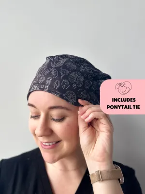 DuoStyle Scrub Hat - Anatomy