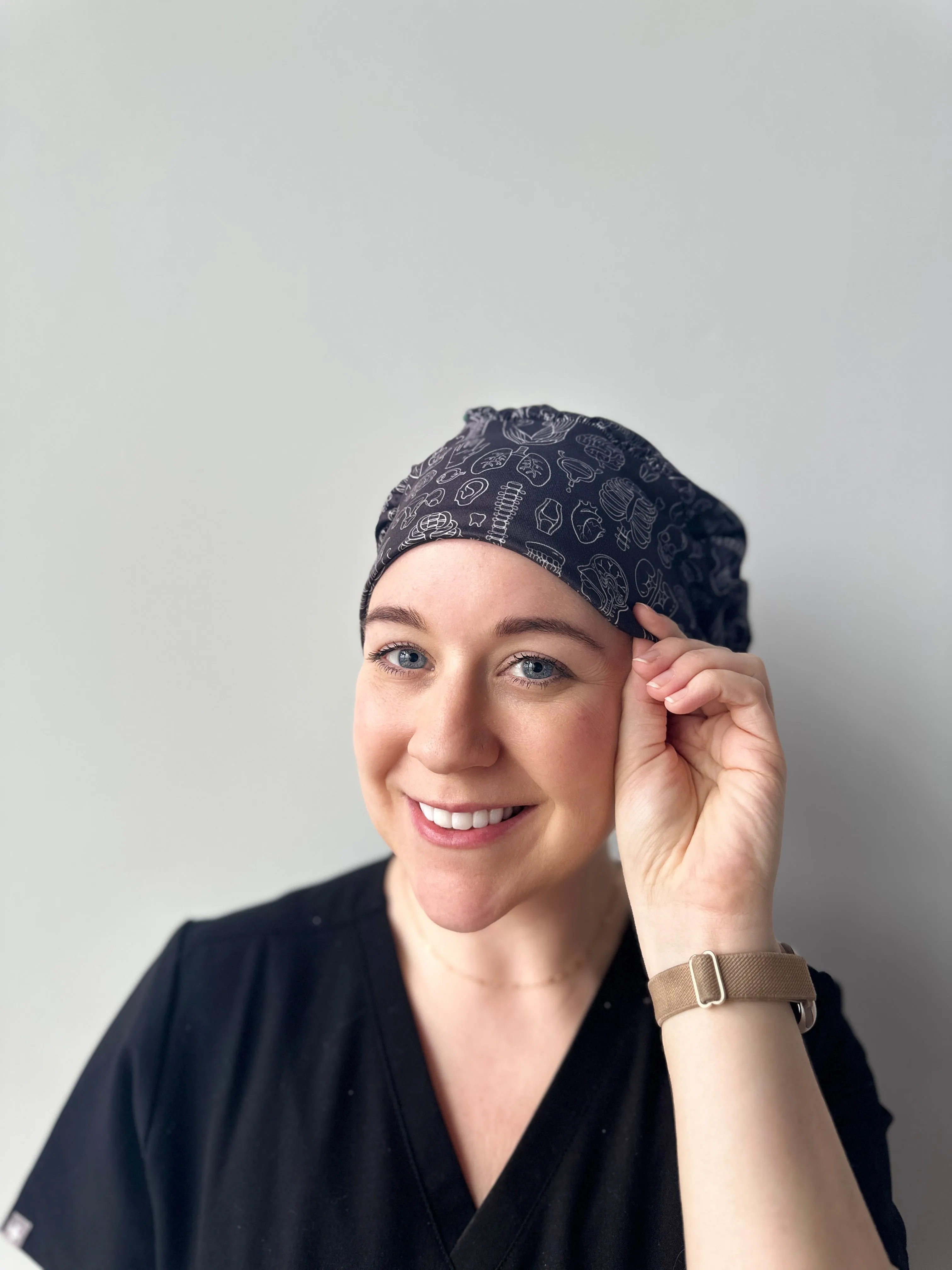 DuoStyle Scrub Hat - Anatomy