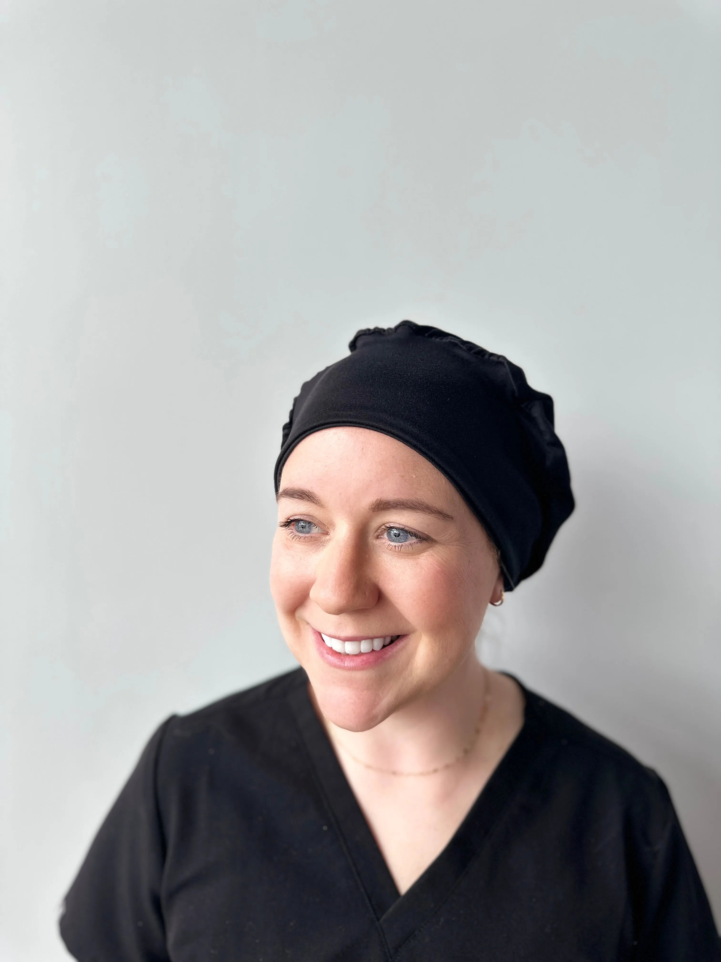 DuoStyle Scrub Hat - Black