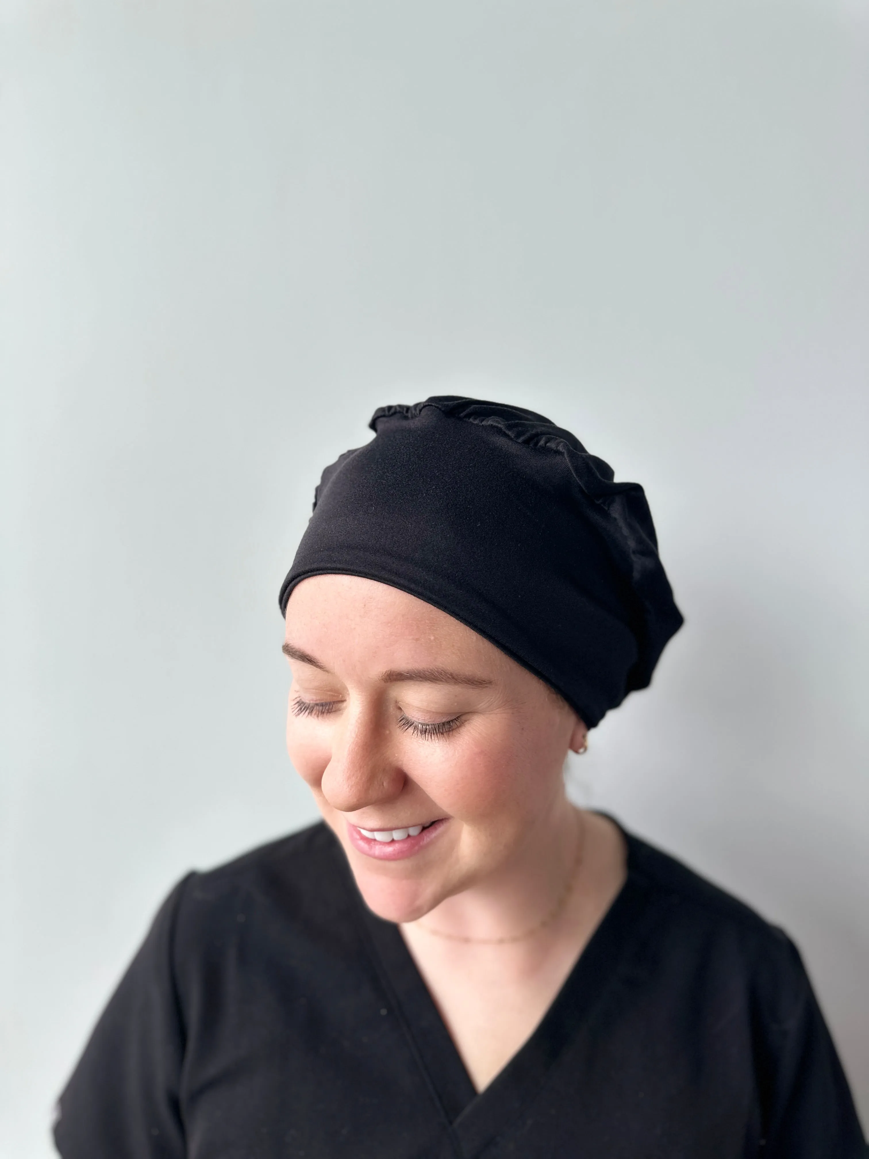 DuoStyle Scrub Hat - Black