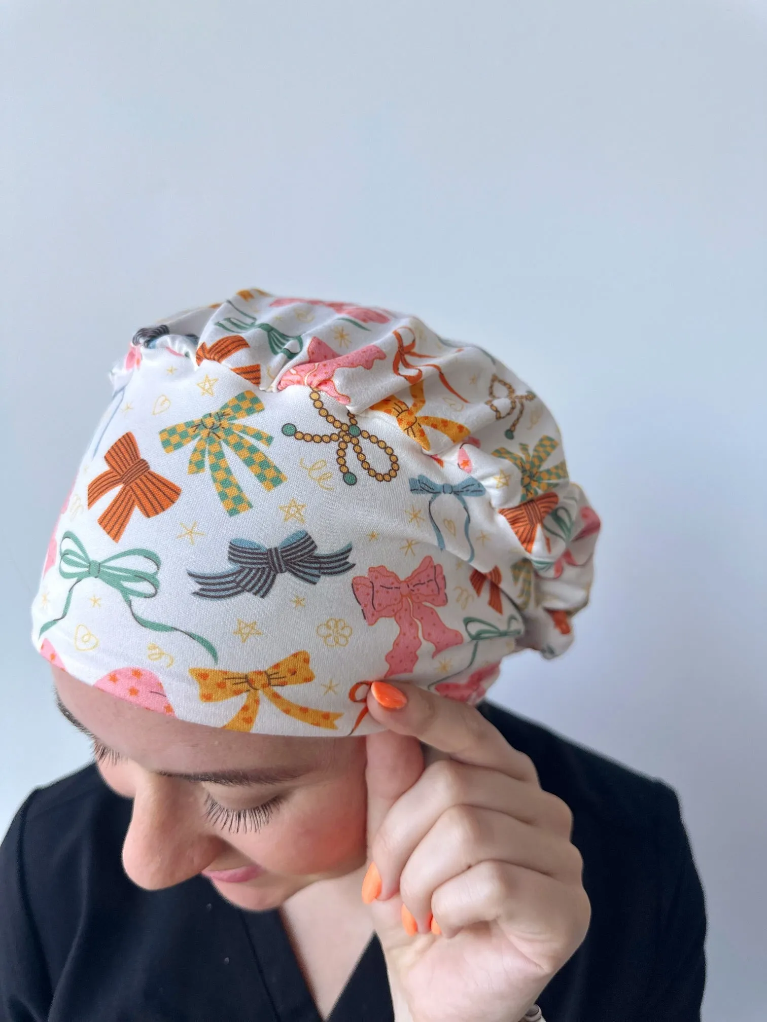 DuoStyle Scrub Hat - Bows