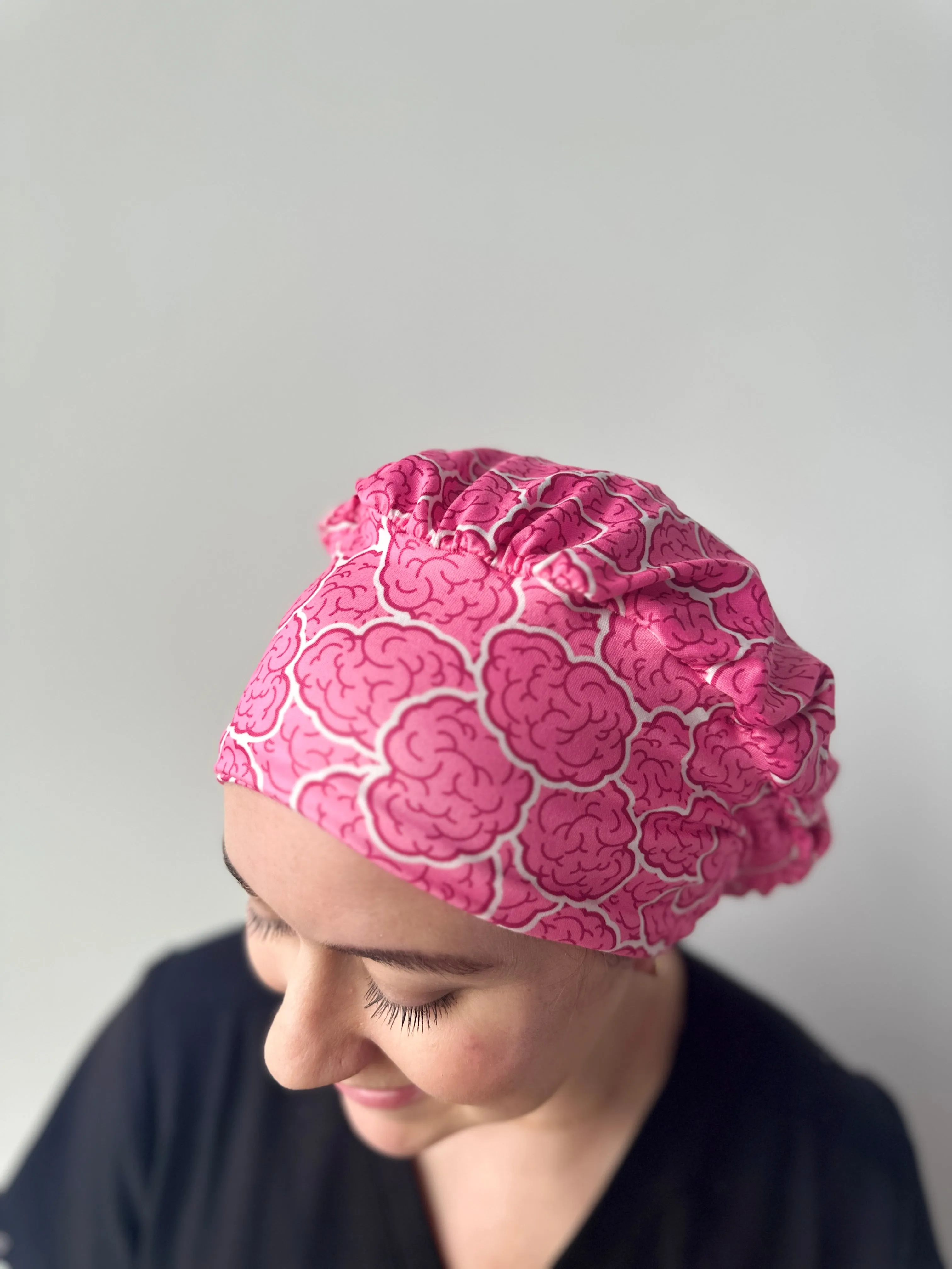 DuoStyle Scrub Hat - Brains