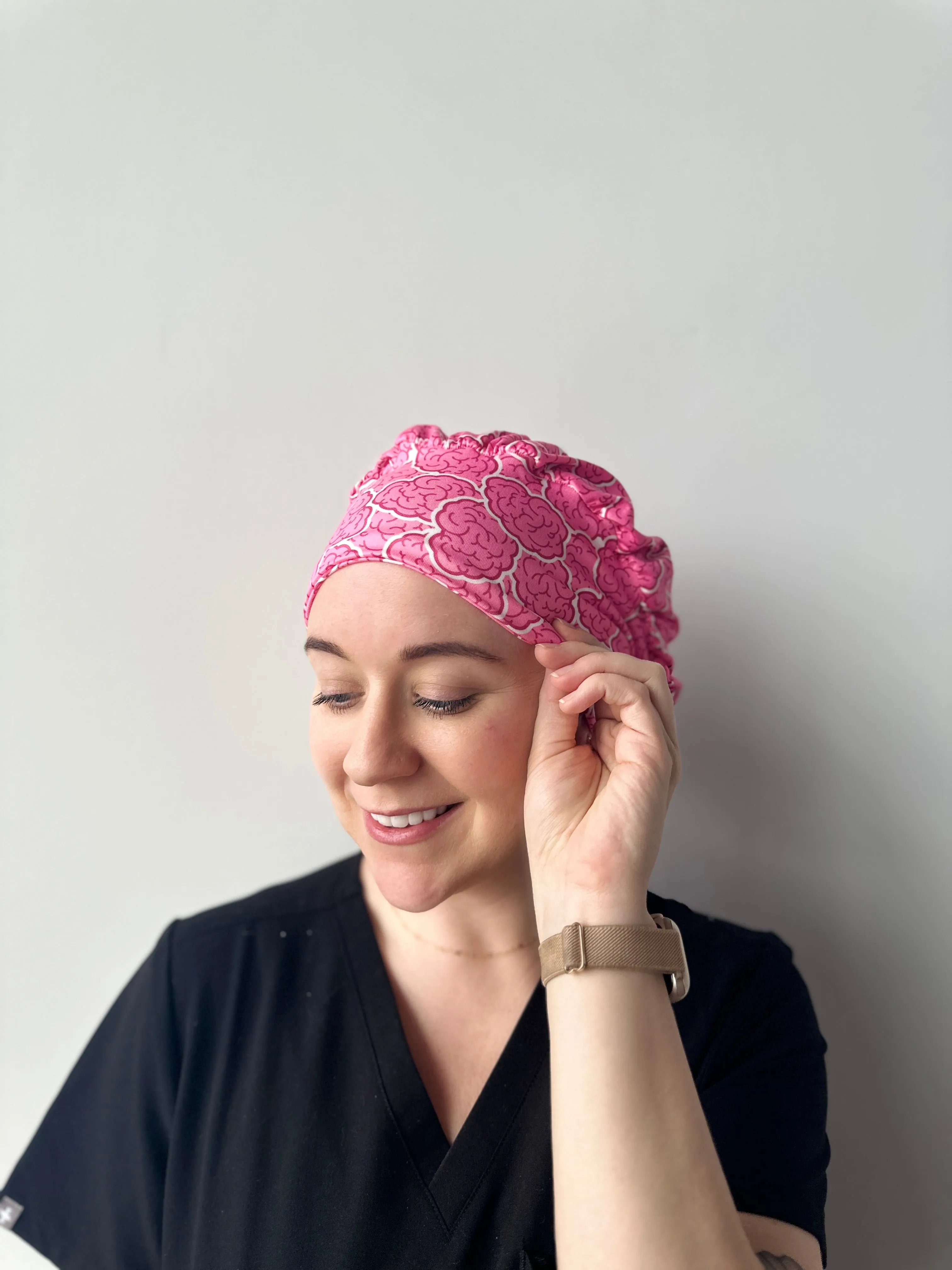 DuoStyle Scrub Hat - Brains