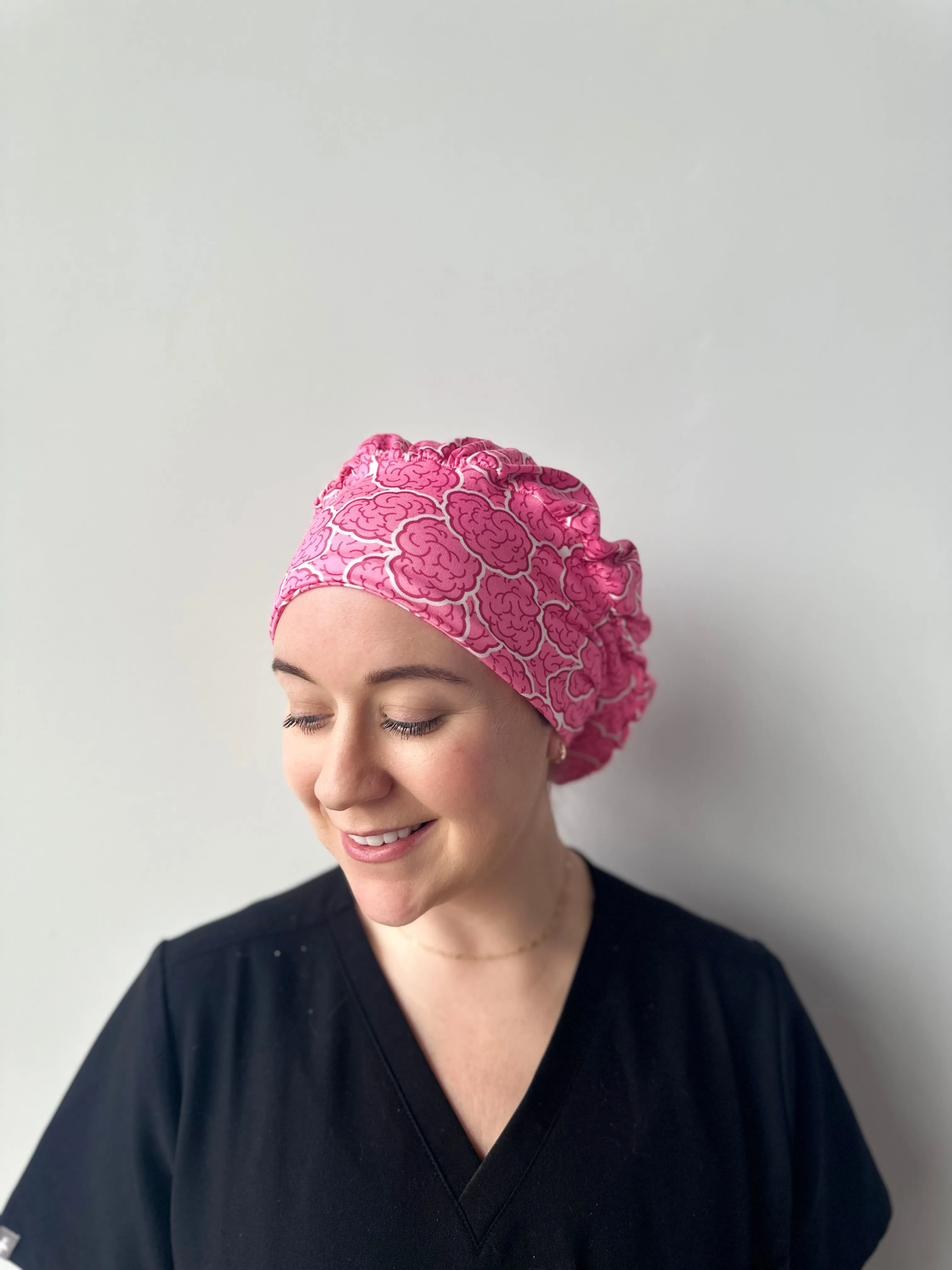 DuoStyle Scrub Hat - Brains