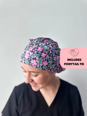 DuoStyle Scrub Hat - Field Of Wildflowers