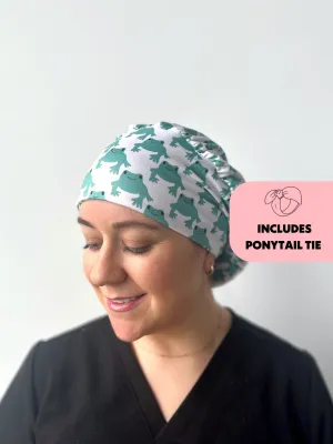 DuoStyle Scrub Hat - Frogs