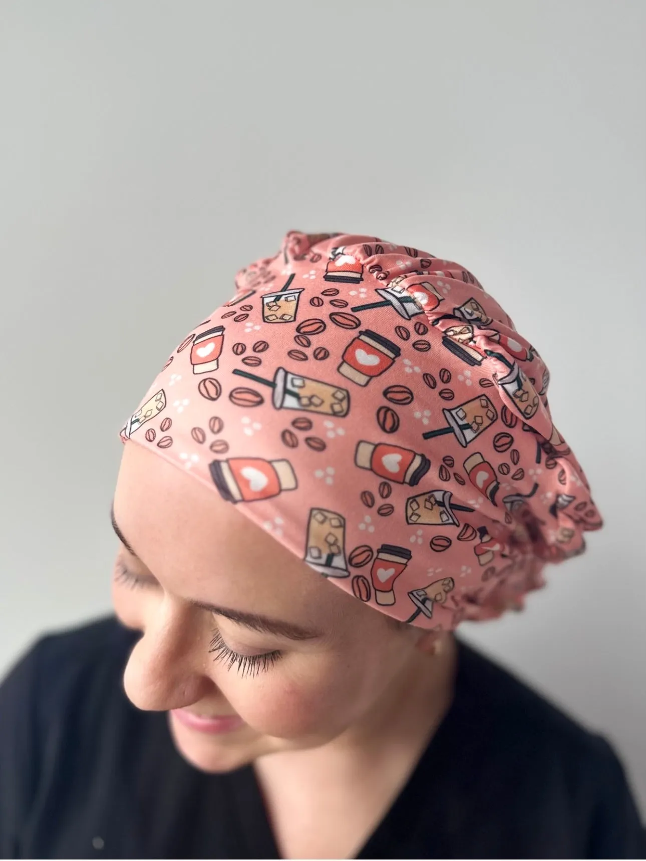 DuoStyle Scrub Hat - I Love Coffee