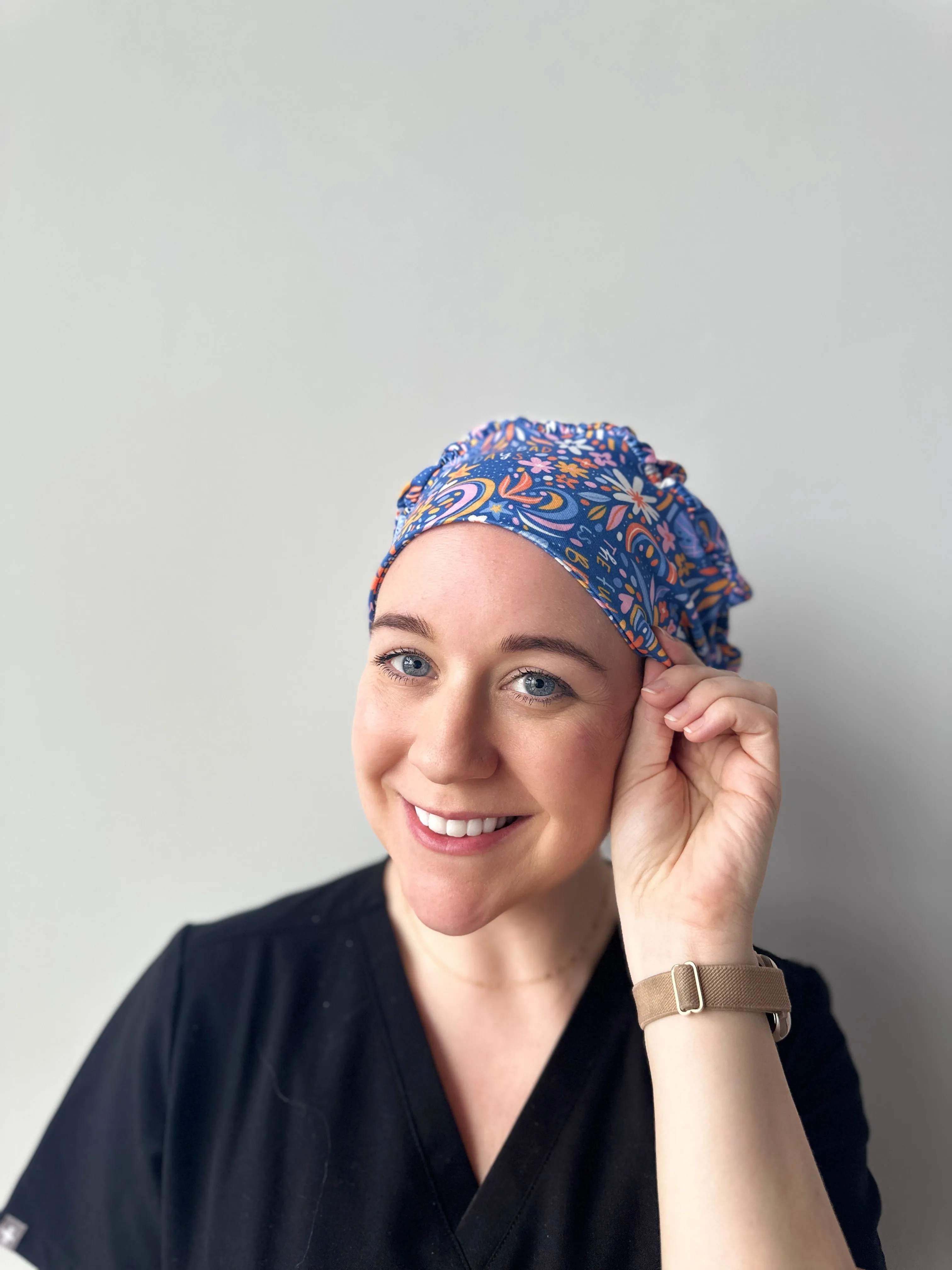 DuoStyle Scrub Hat - No Bad Days