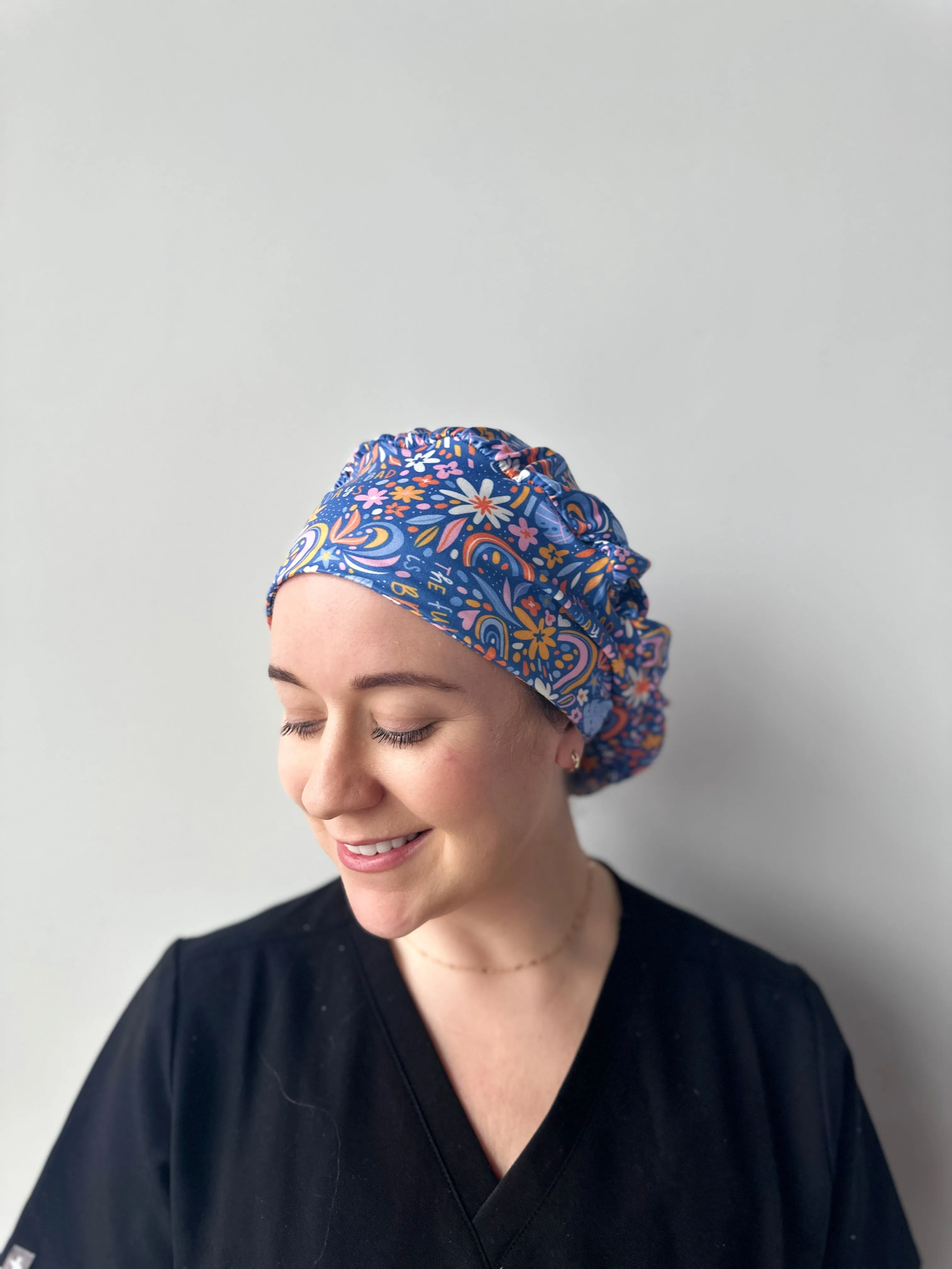 DuoStyle Scrub Hat - No Bad Days