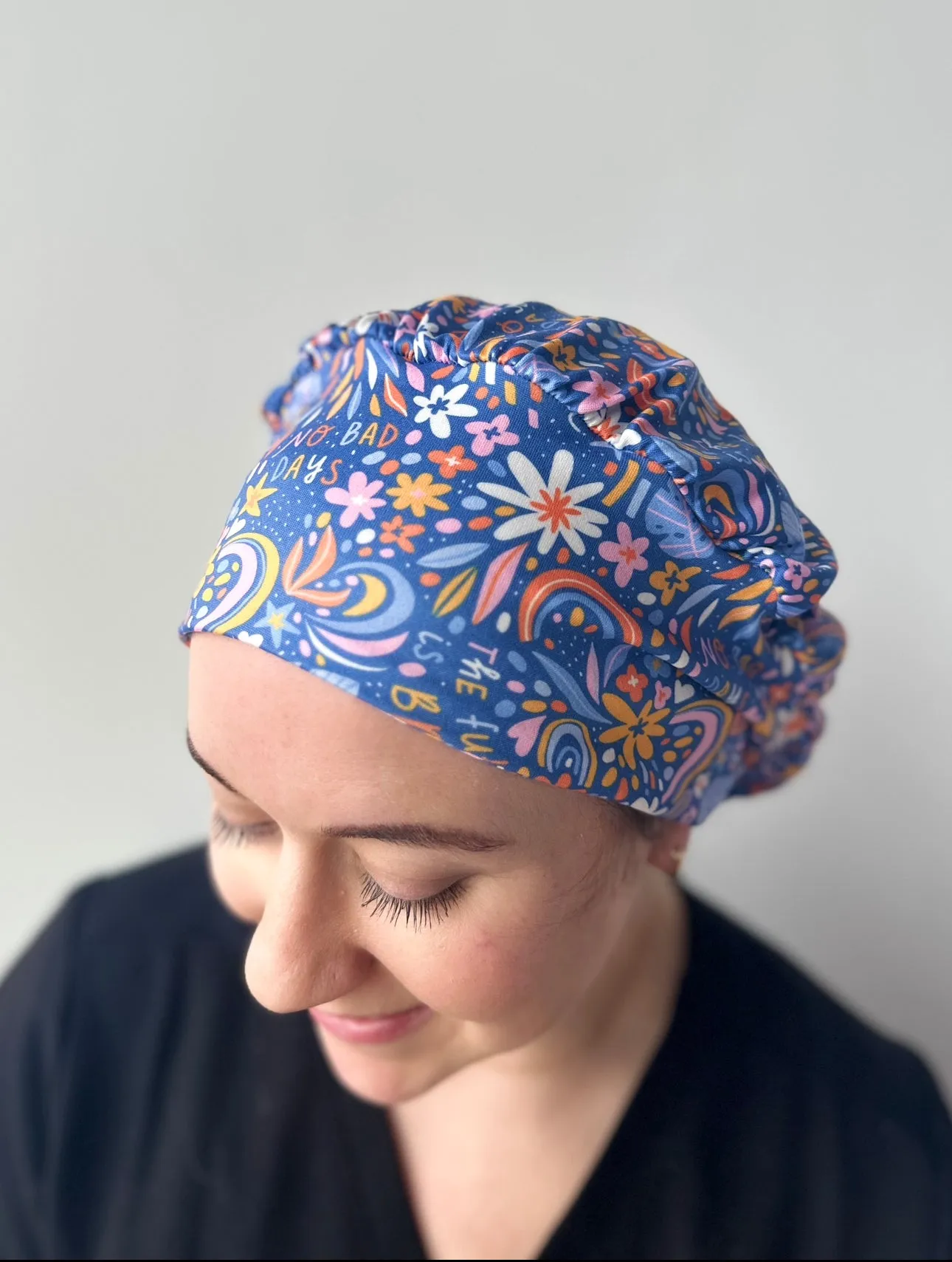DuoStyle Scrub Hat - No Bad Days