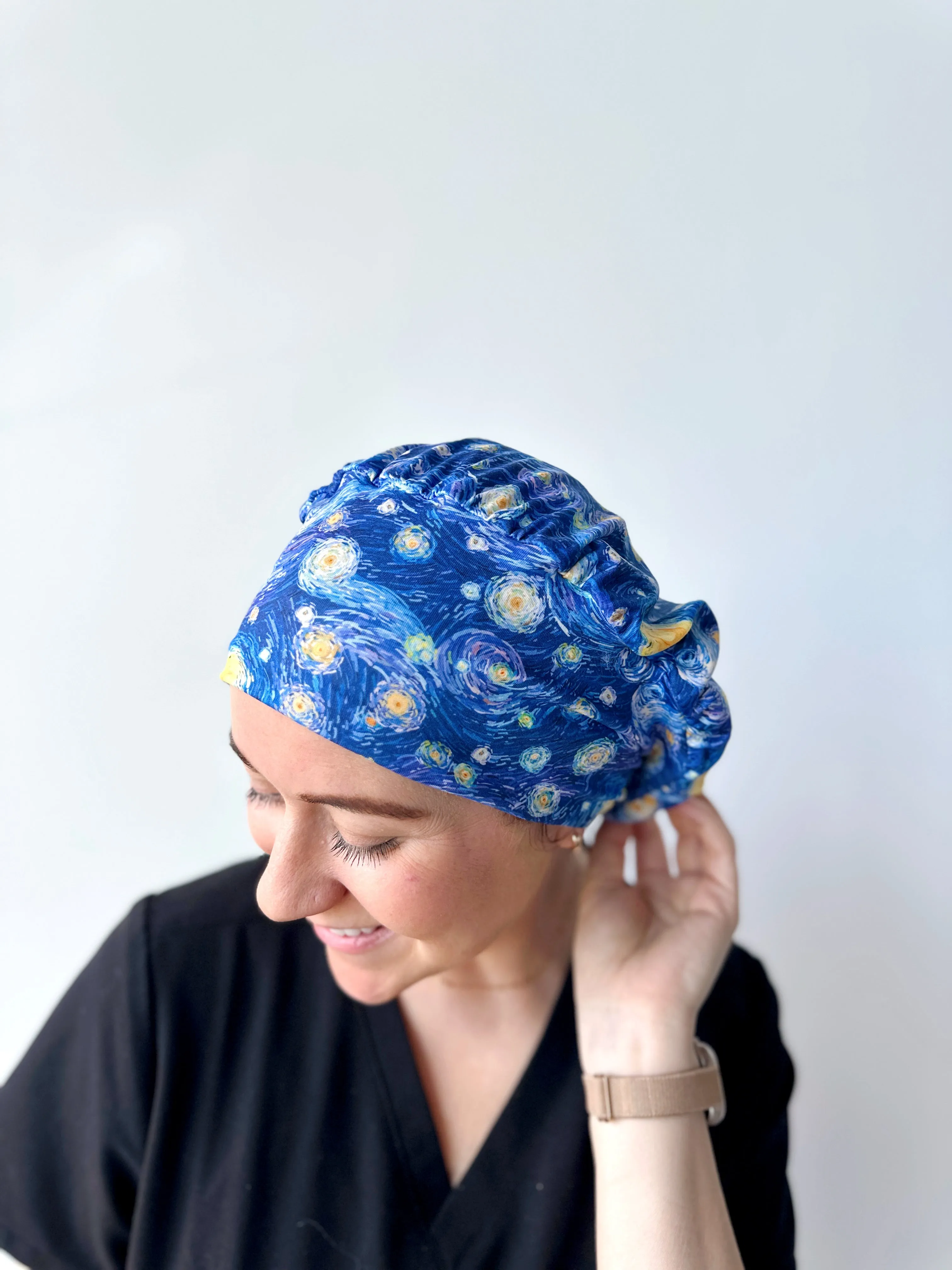 DuoStyle Scrub Hat - Starry Night