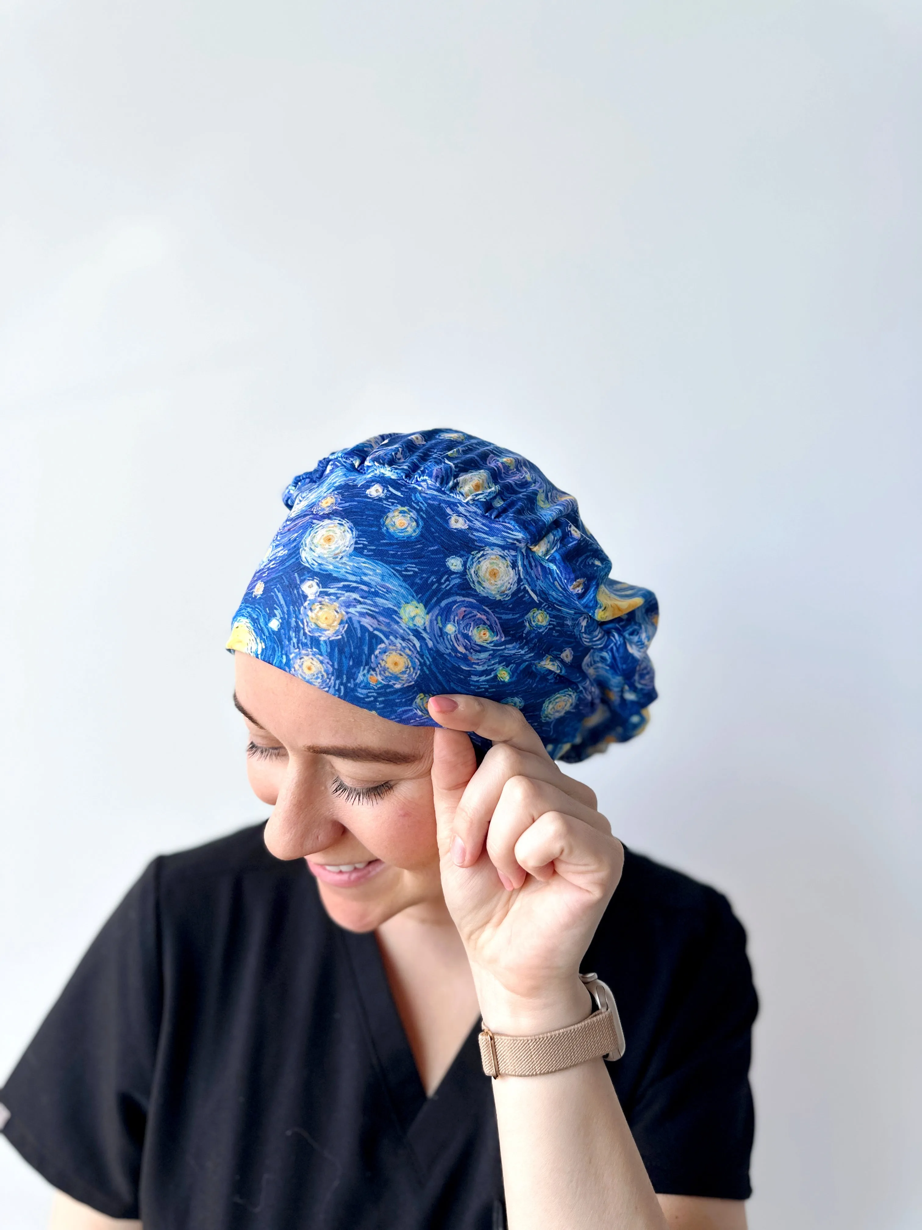 DuoStyle Scrub Hat - Starry Night