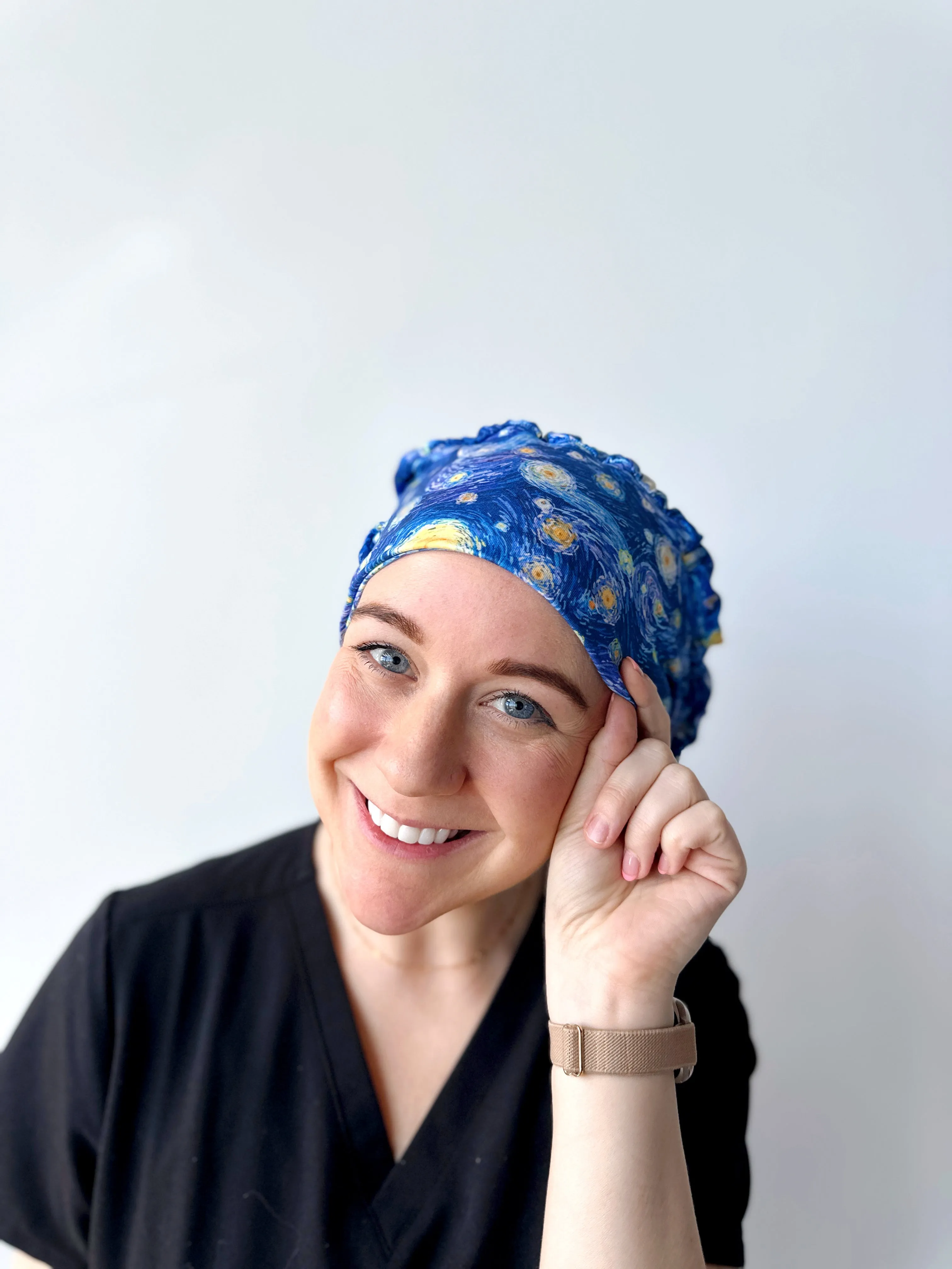 DuoStyle Scrub Hat - Starry Night