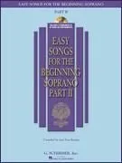 Easy Songs for the Beginning Soprano - Part II, Book & CD