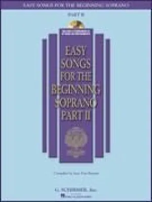 Easy Songs for the Beginning Soprano - Part II, Book & CD