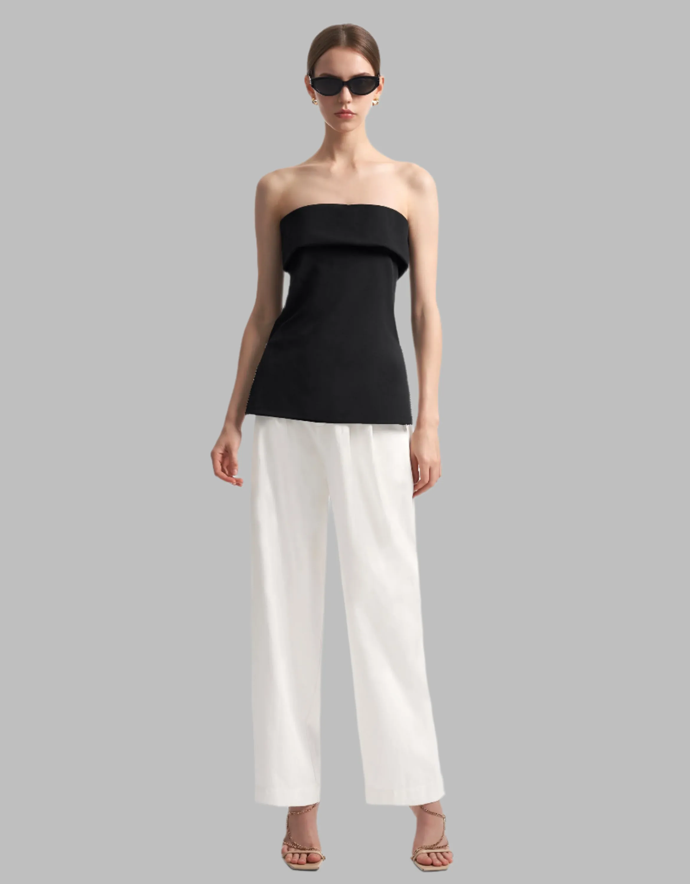 Elisa – Strapless Women’s Side-Zip Top