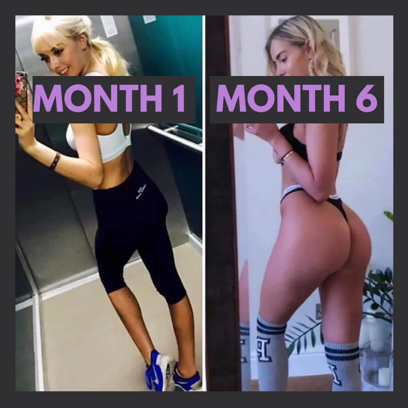Fabric Booty Band Set - 3 Levels of Resistance - Grow Your Glutes!