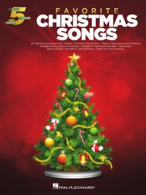 FAVORITE CHRISTMAS SONGS For Five-Finger Piano