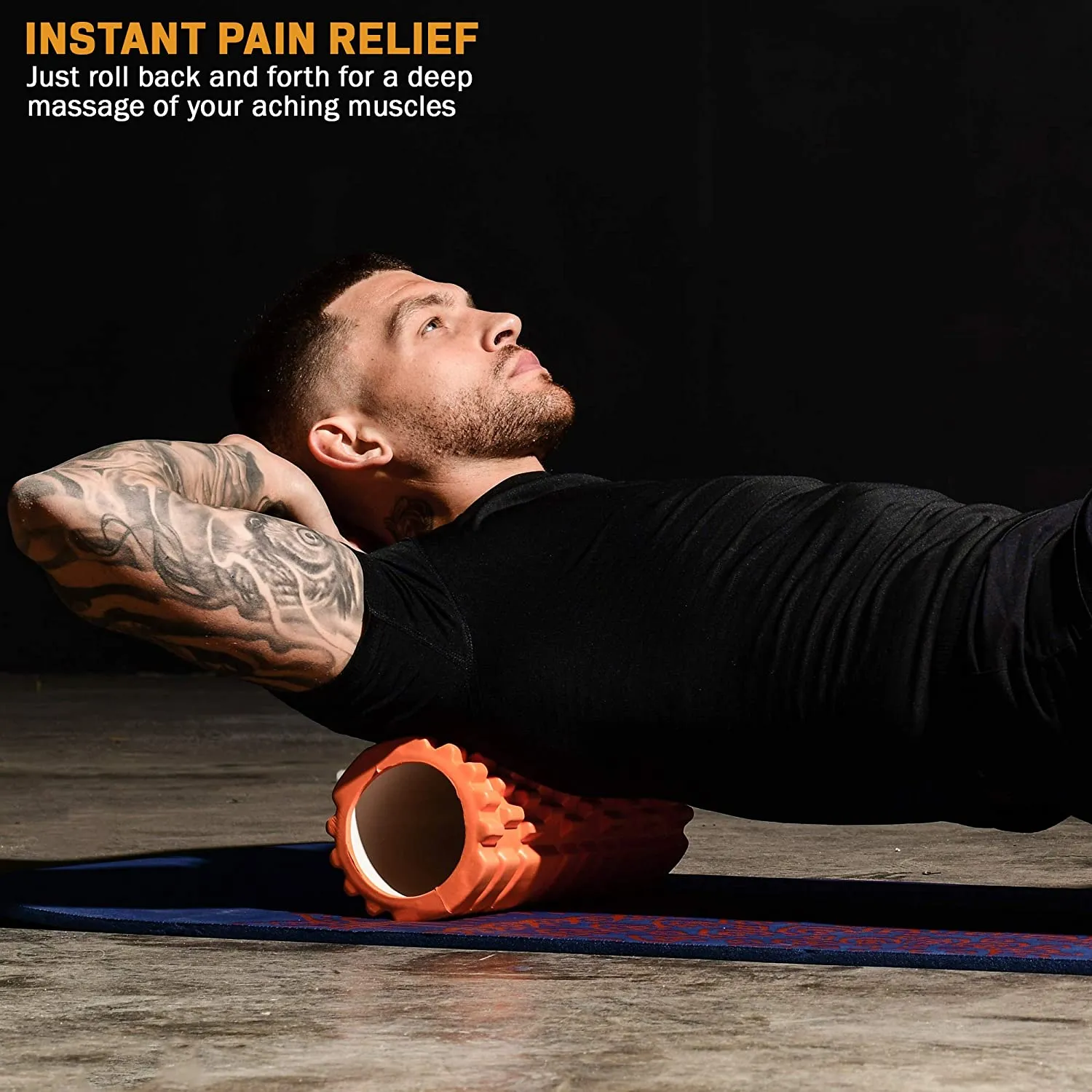 Fluorescent Foam Roller