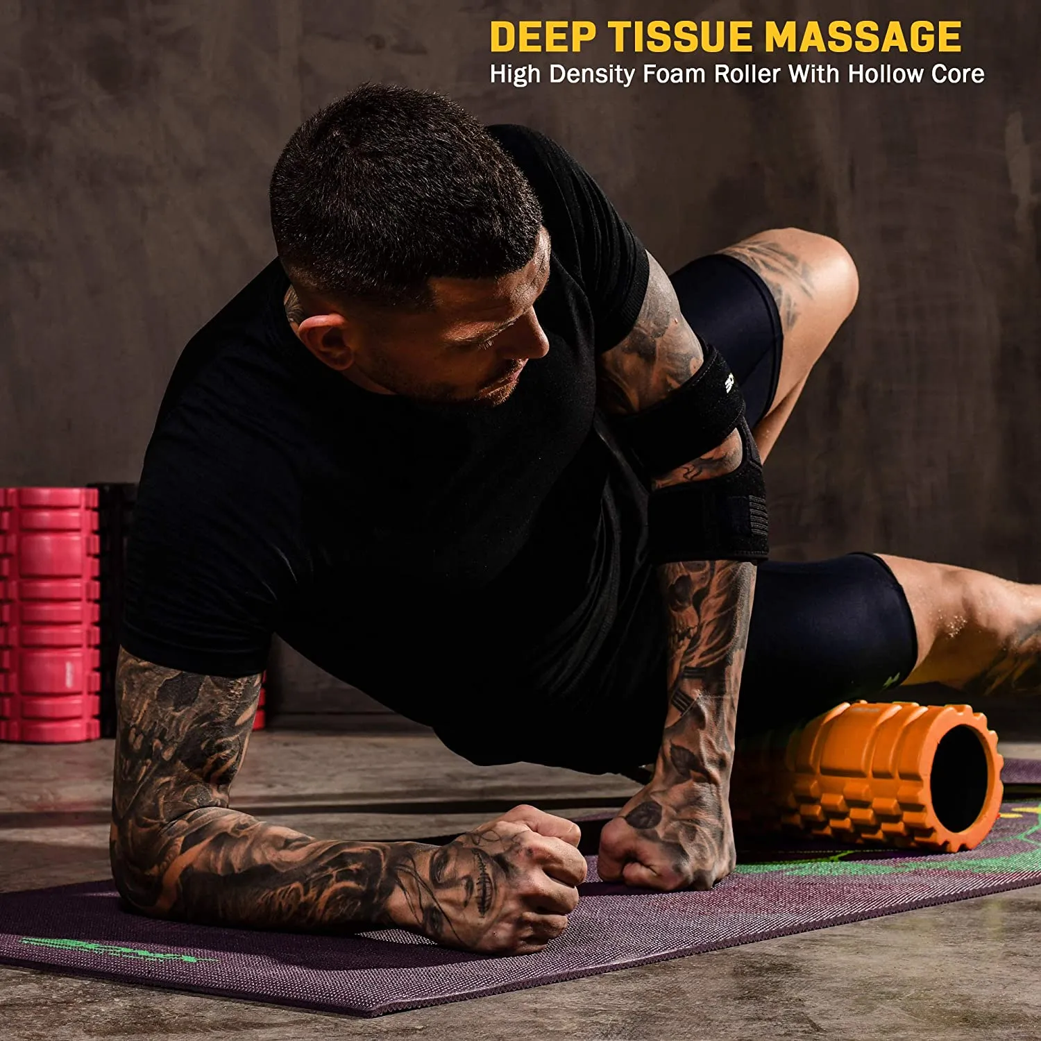 Fluorescent Foam Roller