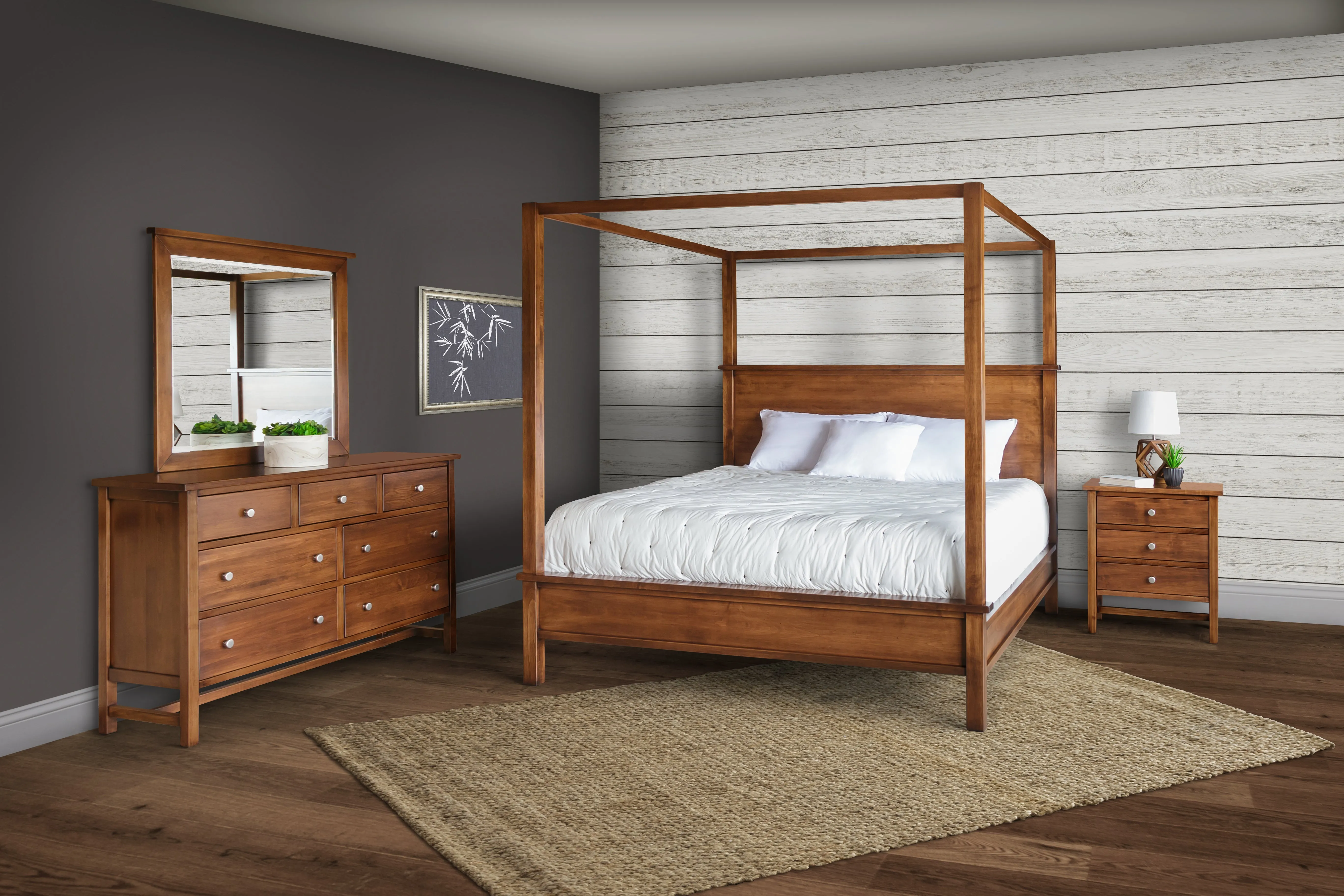 Generations - Amish Hardwood Bedroom Set