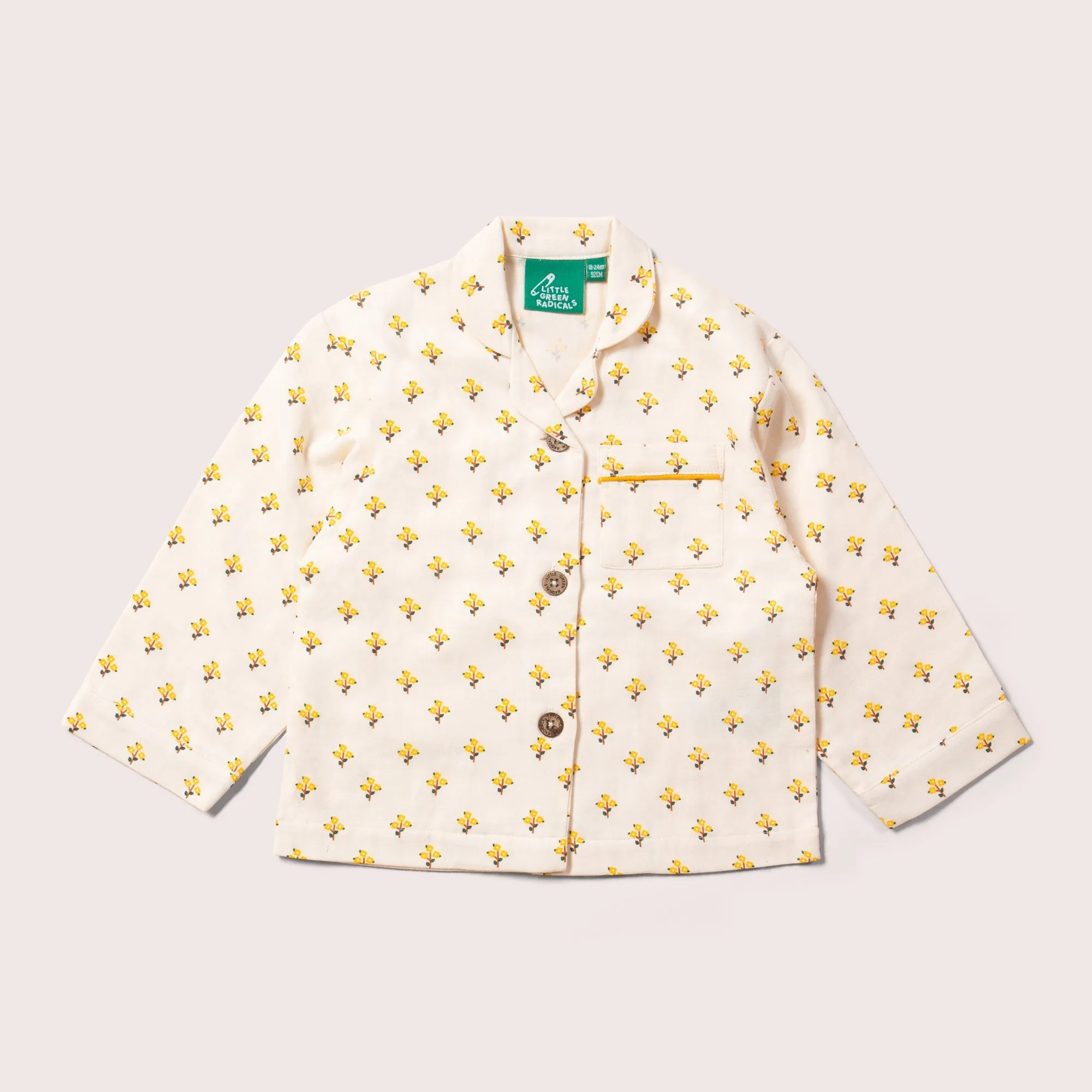 Golden Flowers Classic Pyjamas