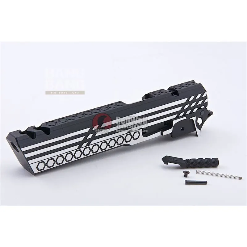 Gunsmith Bros CNC Aluminum Smoking Holes Open Slide Kit Set for Tokyo Marui Hi-Capa Series