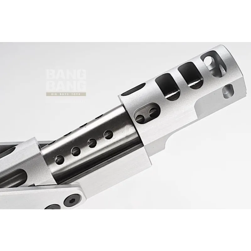 Gunsmith Bros GB01 TF Aluminum Open GBB Pistol - Silver