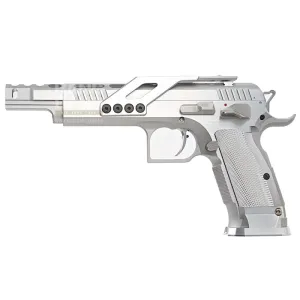 Gunsmith Bros GB01 TF Aluminum Open GBB Pistol - Silver