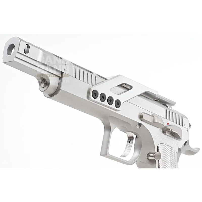 Gunsmith Bros GB01 TF Aluminum Open GBB Pistol - Silver