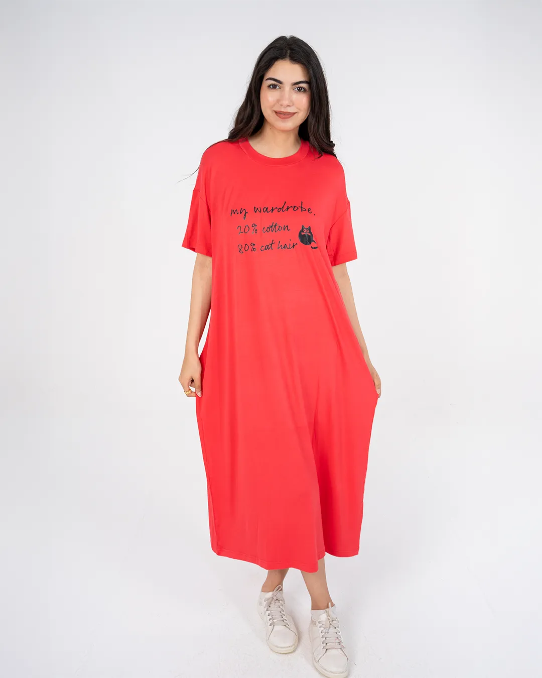Half Sleeves Home Dress