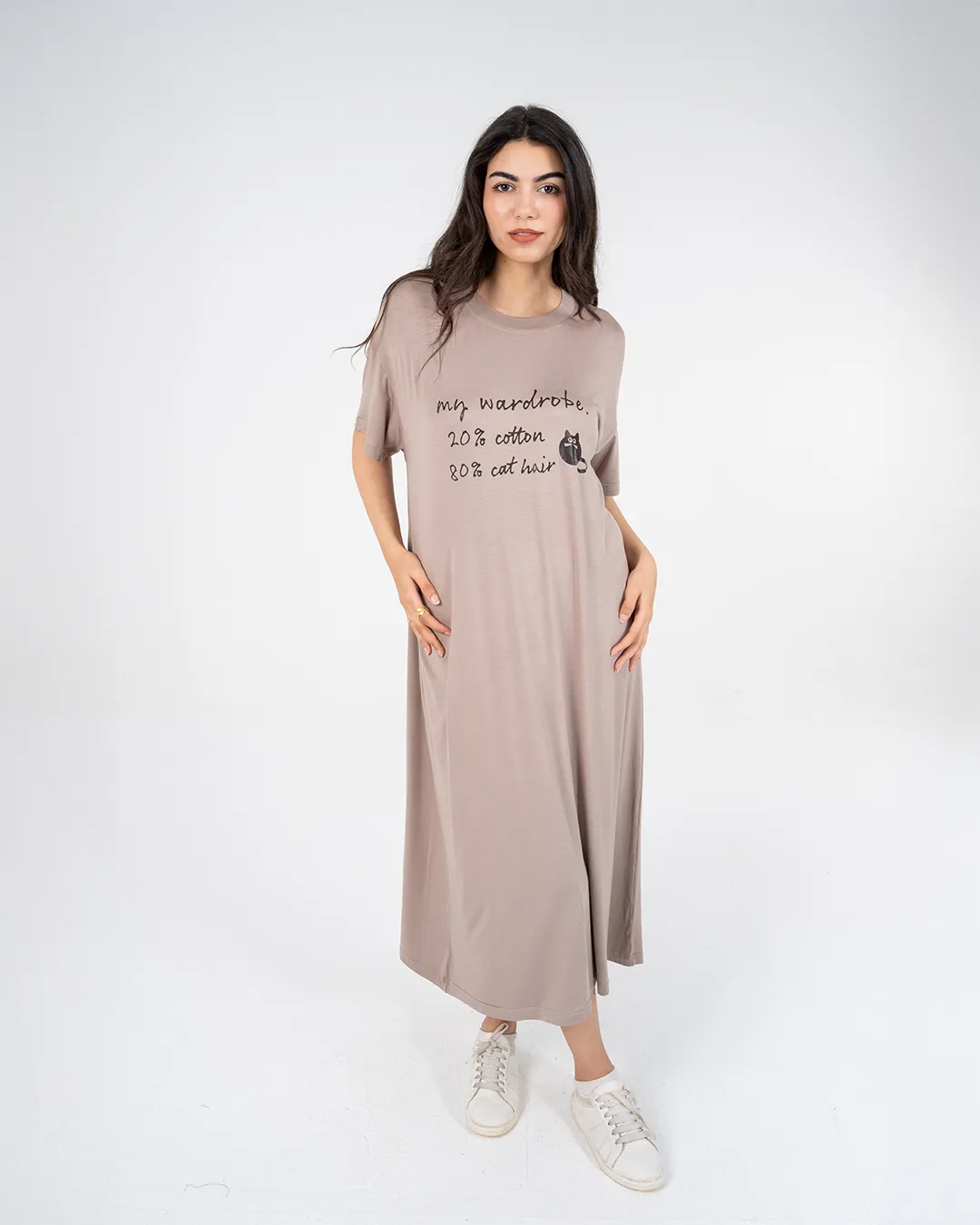 Half Sleeves Home Dress