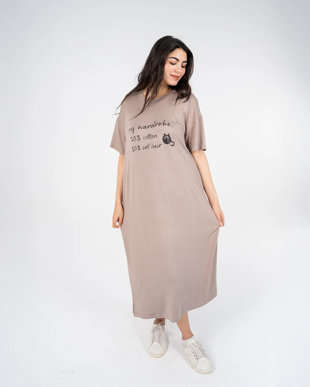Half Sleeves Home Dress