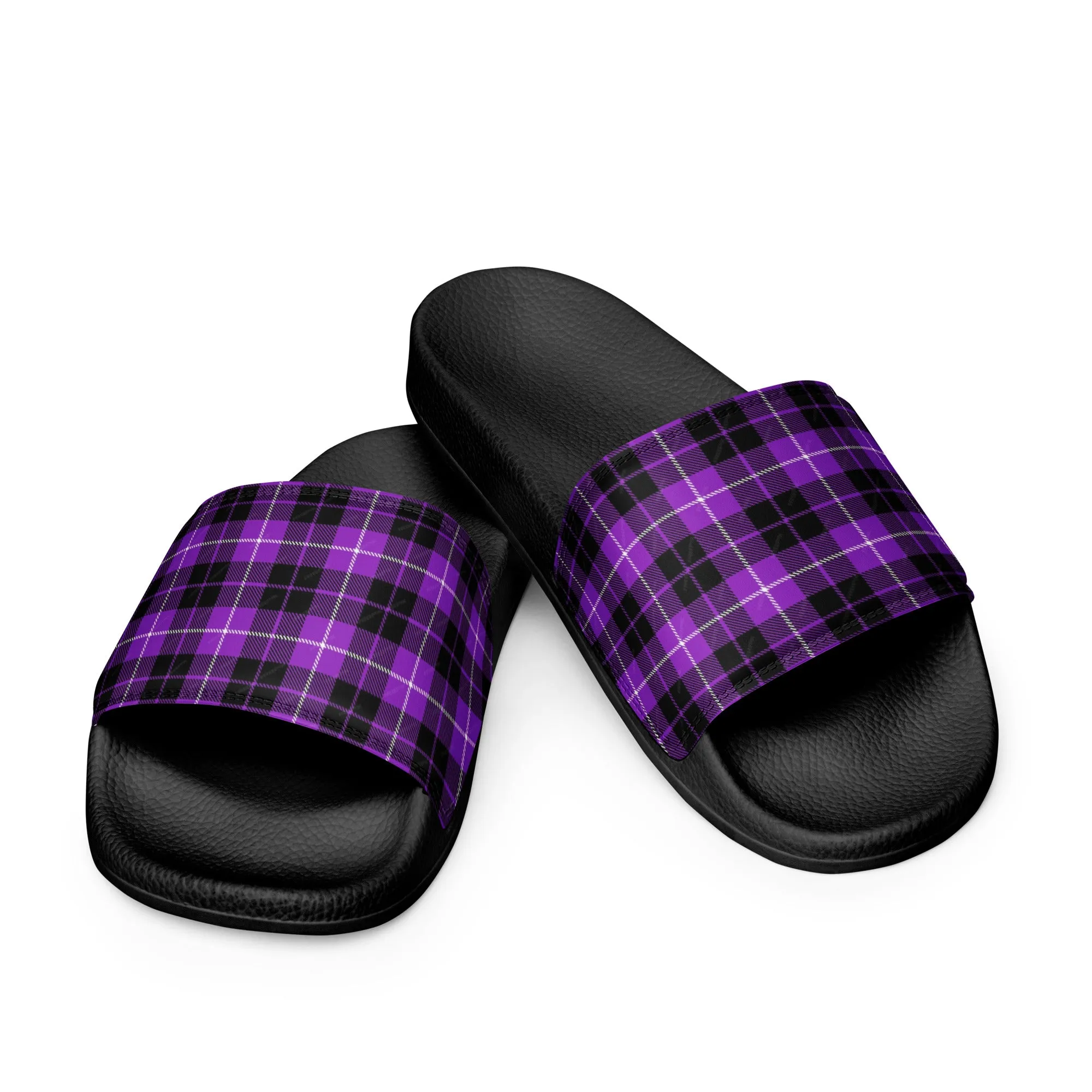 Heliotrope Bandana Pattern - Men’s slides