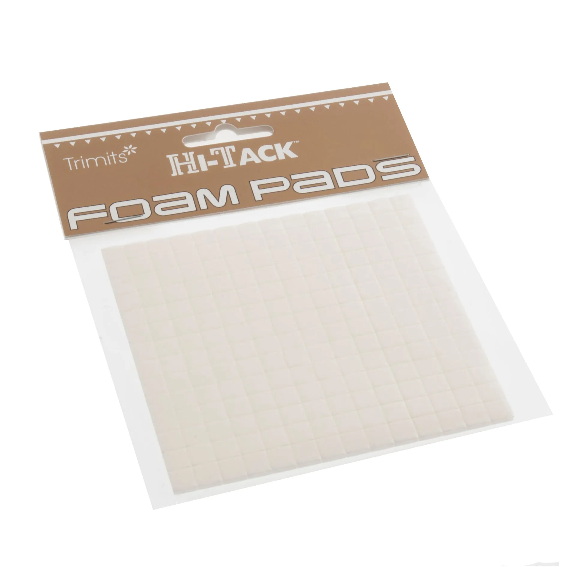 Hi Tack 2mm Foam Pads 7 x 7mm Square - White