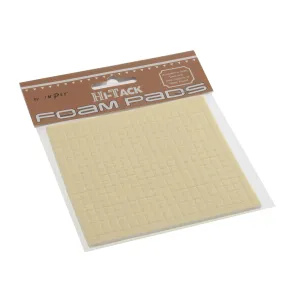 Hi Tack 3mm Foam Pads 5 x 5mm Square - White