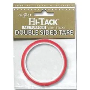 Hi-Tack Double Sided Clear Adhesive Tape 12mm x 5m