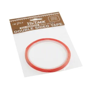 Hi-Tack Double Sided Clear Adhesive Tape 3mm x 5m