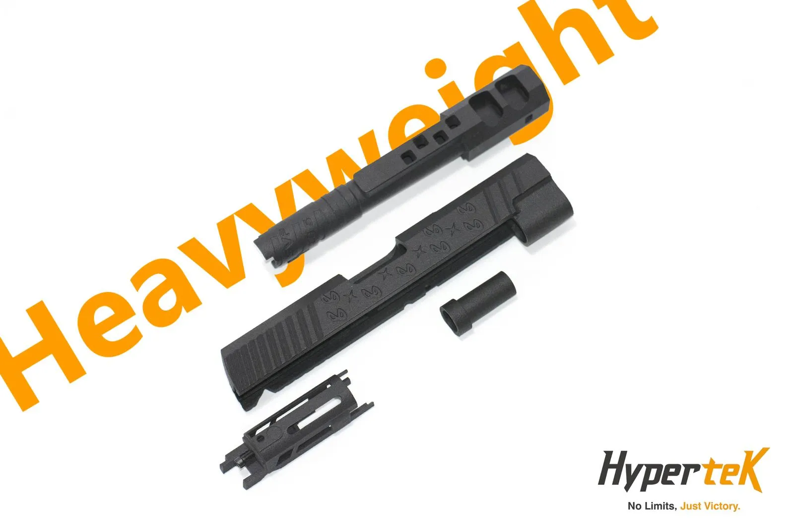 Hypertek 3D Printed SV Style Open 4.3" Heavyweight Hybrid Slide Set for Hi-Capa